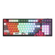  Клавиатура A4Tech Bloody WS98 Naraka серый/красный 