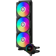  СВО PCCooler DA360 ARGB BK (DA360-BKAWXX-GL) LGA115X/1200/1700/1851/20XX /AM4/AM5 (TDP 300W, 3х120mm PWM ARGB Fan) 