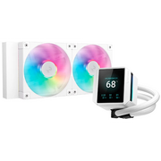  СВО DEEPCOOL Mystique 240 WH ARGB LGA20XX/1700/1200/115X/AM5/AM4 (TDP 250W, ARGB Lighting, Anti-Leak edition, PWM) 