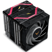  Кулер Valkyrie DL125 Vind Black (HW NA125) / 6HPx6mm, 230W TDP, 2x120mm ARGB fans, 800-1850RPM, 80CFM, 29dBA 