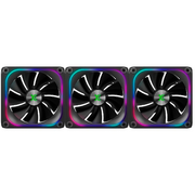  Комплект вентиляторов (3шт) XASTRA FZ120B ARGB triple pack 120x120x28мм (PWM, FDB,ARGB, Matrix screen,контроллер, Daisy-chain соединение ,0-2000 rp) 
