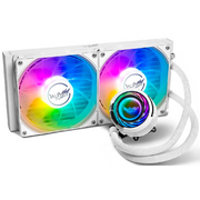  СВО Valkyrie Jarn 280 ARGB White (HW C280W) / 2x140mm ARGB fans, 500-1850RPM, 105CFM, 32dBA, 300W TDP 
