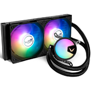  СВО Valkyrie A240 ARGB Black (HW A240) / 2x120mm ARGB fans, 800-1800RPM, 80CFM, 32.2dBA, 250W TDP 