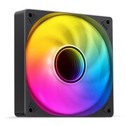  Вентилятор JONSBO SL-120B 120х120х25мм (PWM, ARGB LED, 600-1500об/мин, черный) Retail 