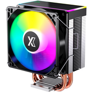  Кулер XASTRA AE904 FRGB LGA1851/1700/1200/115X/AM5/AM4 (TDP 160W, 4 тепл.трубки, PWM Fan FRGB 92mm, top cover with FRGB LED) RET 