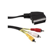  ТВ кабель Pro Legend PL1109 SCART(m)-3xRCA(m) 1.5м 
