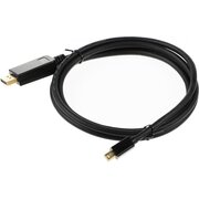  Кабель аудио-видео Buro MDP-DP miniDisplayport (m)/DisplayPort (m) 1.5м. Позолоченные контакты черный 