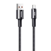  Дата-кабель REMAX RC-C099 A-C Fonsu Series 66W Aluminum Alloy Braided Fast Charging Data Cable черный 