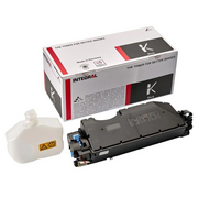  Тонер-картридж Integral TK-5140K (12100156) чёрный c бункером для тонера, с чипом для Kyocera Ecosys M6030cdn, M6530cdn, P6130cdni 7000 стр. 