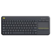 Клавиатура Logitech K400 Wireless Touch Plus RTL, USB (920-007147) 