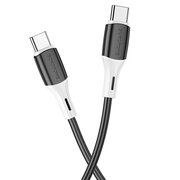  Дата-кабель BOROFONE BX79 silicone charging Type-C, 1м (черный) 