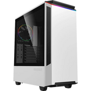  Корпус GameMax T801 Paladin White без БП (Midi Tower, ATX, Белый, Зак.стекло, USB 3.0) 