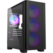  Корпус Montech Air 100 ARGB Black (AIR100AB) / mATX / 4x120mm ARGB fans hub 
