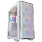  Корпус Cougar Uniface X RGB V2 White, 4x140mm ARGB PWM Fan, ARGB PWM Fan Hub, без БП, E-ATX 