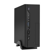  Корпус Exegate MI-208U2-M400 EX296296RUS Desktop (mini-ITX/mATX, БП M400 с вент. 8см, 1*USB+2*USB3.0, аудио, черный) 