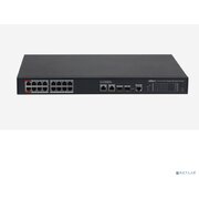 Коммутатор управляемый Dahua DH-S4220-16GT-190 (L2) 16x1Гбит/с 2SFP 16PoE 190W 