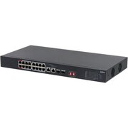 Коммутатор неуправляемый Dahua DH-S3218-16ET-190 16x100Мбит/с 2x1Гбит/с 