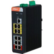  Коммутатор управляемый Dahua DH-IS4410-6GT-120 (L2) 6x1Гбит/с 4SFP 6PoE 120W 
