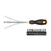  Отвертка гибкая NEO TOOLS 04-215 13 пр. 