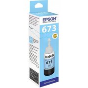  Чернила Epson 673 C13T673598 (аналог C13T67354A) светло-голубой 70мл для Epson L800/L810/L850/L1800 
