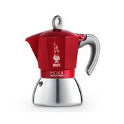  Гейзерная кофеварка Bialetti Moka Induction Red 6942 