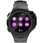  Smart-часы ELARI KP-4GR-M-BLK 1.3" черный/черный 