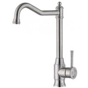  Смеситель для кухни ZORG Steel Hammer Inox SH 5208 нерж 
