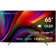  Телевизор Digma Pro OLED 65M черный/серебристый 