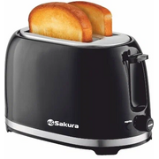  Тостер SAKURA SA-7610BK 850Вт черный 