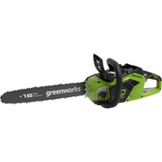  Цепная пила GreenWorks 2005807USB2 аккумуляторная с АКБ 2Ач c USB и ЗУ 