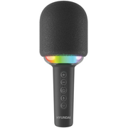  Микрофон беспроводной Hyundai H-MIC100 черный 
