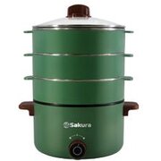  Пароварка SAKURA SA-7218GR 