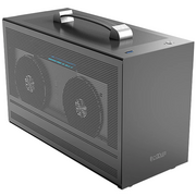  Корпус PcCooler I100 Pro Mesh GY, без БП, Compact, Grey, SPCC, no fans ITX 60/300/SFX PSU support, 1x2.5", 2xPCI 1xUSB-C 3.1 308x128x190m 