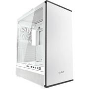  Корпус PcCooler IE200 WH, без БП, Tempered Glass Full Tower, White, TG, SPCC, 1x120mm ARGB E-ATX, ATX, mITX 180/380/220mm 4x2.5", 2x3.5" 