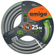  Шланг садовый Amigo 77169 трехслойный 3/4 25м 