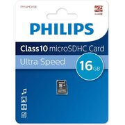  Карта памяти PHILIPS FM16MD45B/97 16GB microSDHC Class 10 
