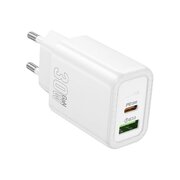  СЗУ HOCO N63 Gentle PD30W+QC3.0 белый 
