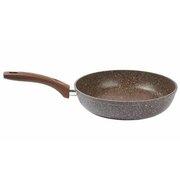  Сковорода Rashel R-10624 Титан&Гранит 24см коричневый 