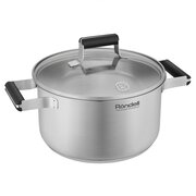  Кастрюля Rondell Bayoneta RDS-1807 3.1л с крышкой стальной 