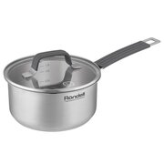  Ковш Rondell Normanne RDS-1812 1.3л с крышкой стальной 