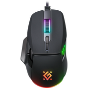  Мышь Defender Rock GM-552 RGB черный (52552) 