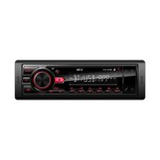  Автомагнитола ACV AVS-401UBR (1din/База 36мм/красная/Bluetooth/USB/TYPE-C/AUX/SD/FM/4*50) 