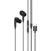  Наушники HOCO M101 Pro Crystal sound Type-C wire-controlled digital earphones with microphone черный 