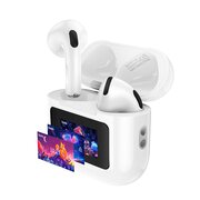  Наушники bluetooth HOCO EW73 Randy true wireless BT headset with touch screen белый 