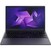  Ноутбук Kvadra Nau LE15T (Y22L02P01101R-A4B955) Core i3 1215U 16Gb SSD512Gb Intel UHD Graphics 15.6" FHD (1920x1080) noOS graphite WiFi BT Cam 