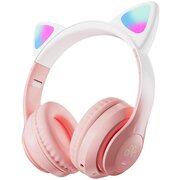  Гарнитура Miru CAT EP-W10 (W101) розовый 