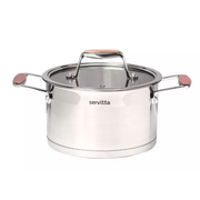  Кастрюля с крышкой Servitta Quadro Sr0117 