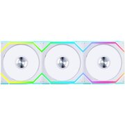  Комплект вентиляторов (3шт.) Lian Li UNI Fan SL Wireless 120 (G99.12SL1W3W.R0)/12SL1W3W White/120x124,5x28мм (PWM, ARGB, 2000 об/мин (Max.), 28.5dBa) 