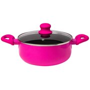  Кастрюля алюминиевая Servitta Siesta Sr0183 фуксия 