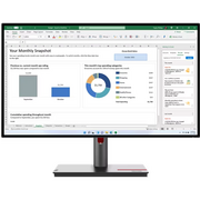  Монитор Lenovo ThinkVision P27q-30 (63A2GAT1UK) черный 